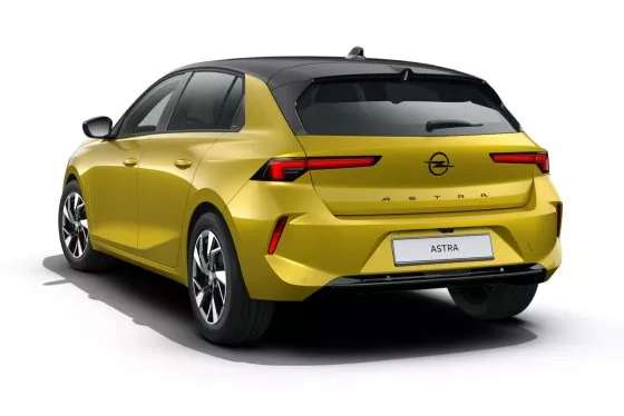 Exterior de Opel Astra 