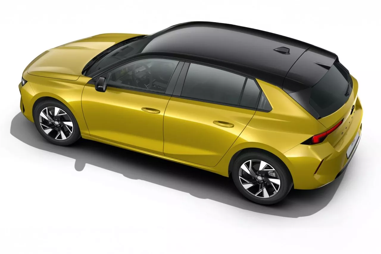 Exterior de Opel Astra 