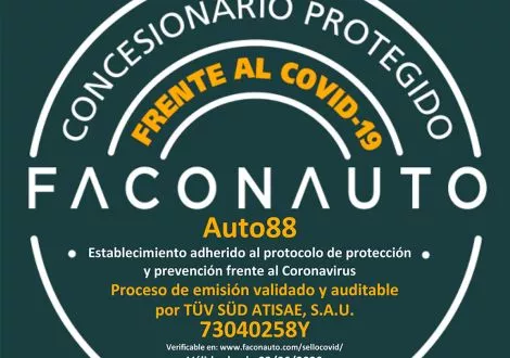 CONCESIONARIO PROTEGIDO FRENTE AL COVID-19