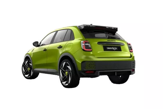 Exterior de Abarth 600e